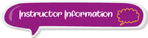 Instructor information